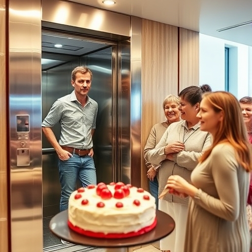 Funny Elevator Mistake