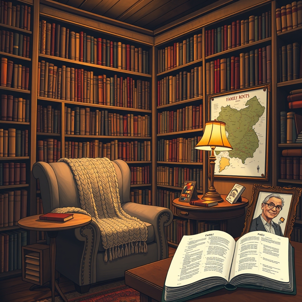 החדר המלא בספרים