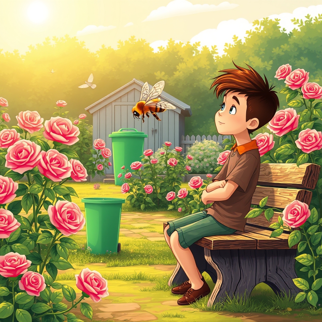 הדבורה והגן