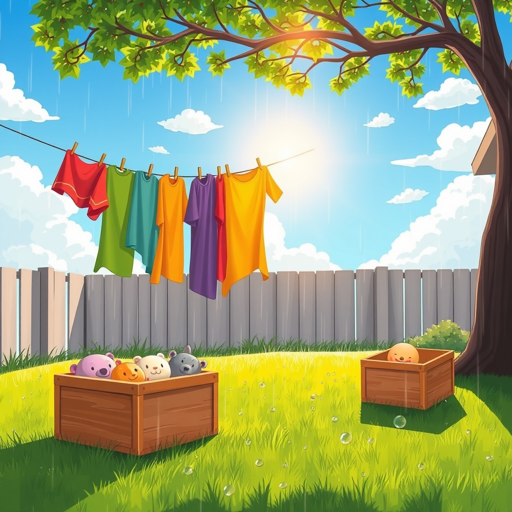 הכביסה על החבל