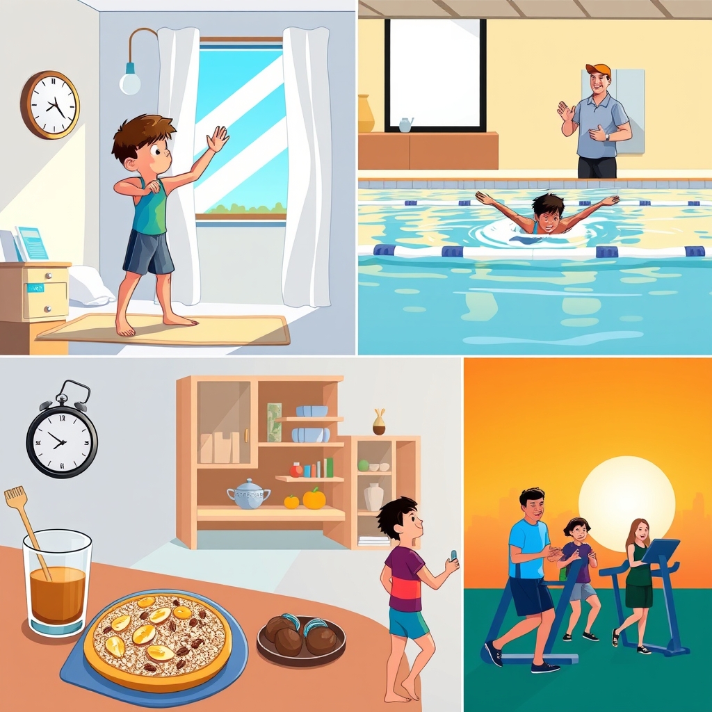 יום בחיי ספורטאי אולימפי