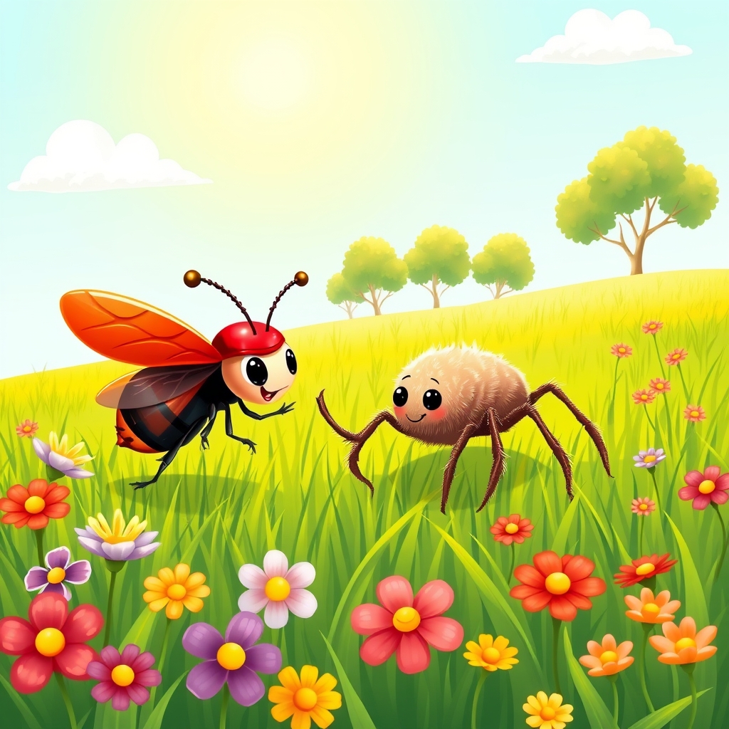 החיפושית והעכביש