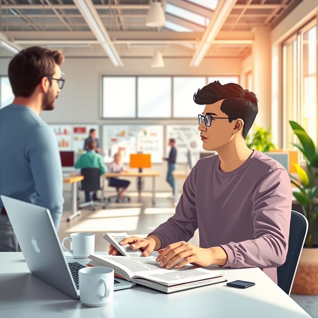 מנקה בחברת הייטק