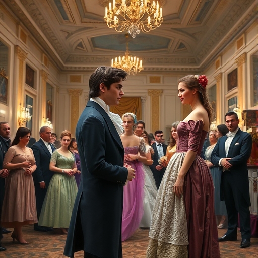 El caballero perdido en el baile vienés