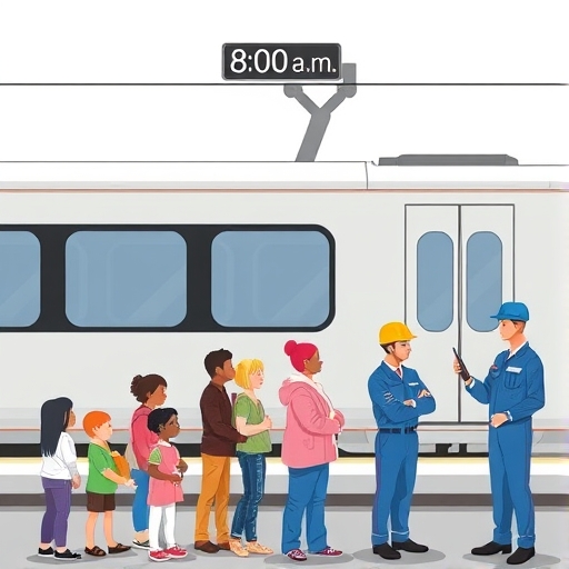 Un fallo en el tren automatizado