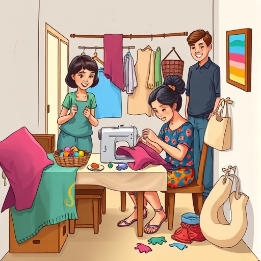 El taller de costura en el barrio olvidado