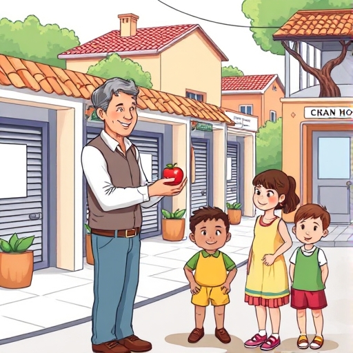 El trueque moderno en un barrio clásico