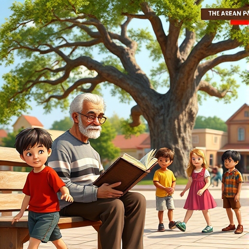 La voz en la plaza del pueblo