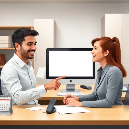 El mensaje confundido en la oficina