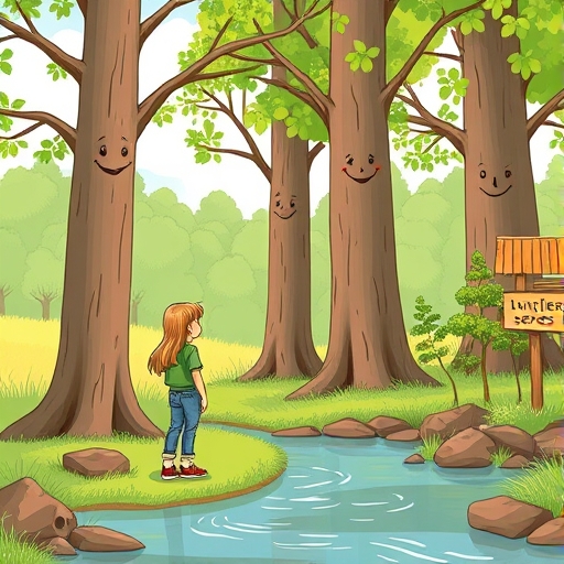 Los árboles que susurraban secretos