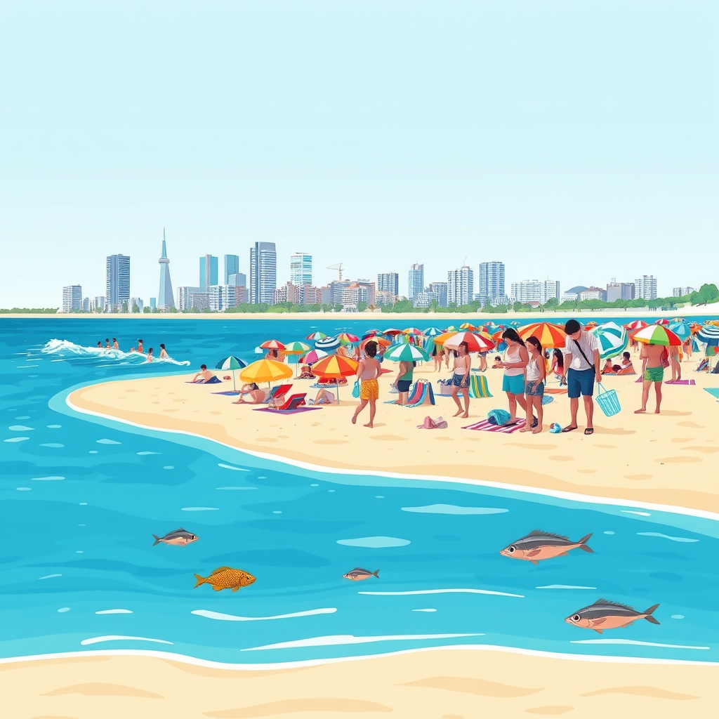 החופים המוכנים: חקירה של תיירות המונית וההשפעה על החופים בישראל