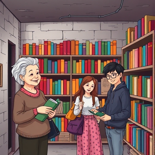 La biblioteca clandestina de la ciudad olvidada