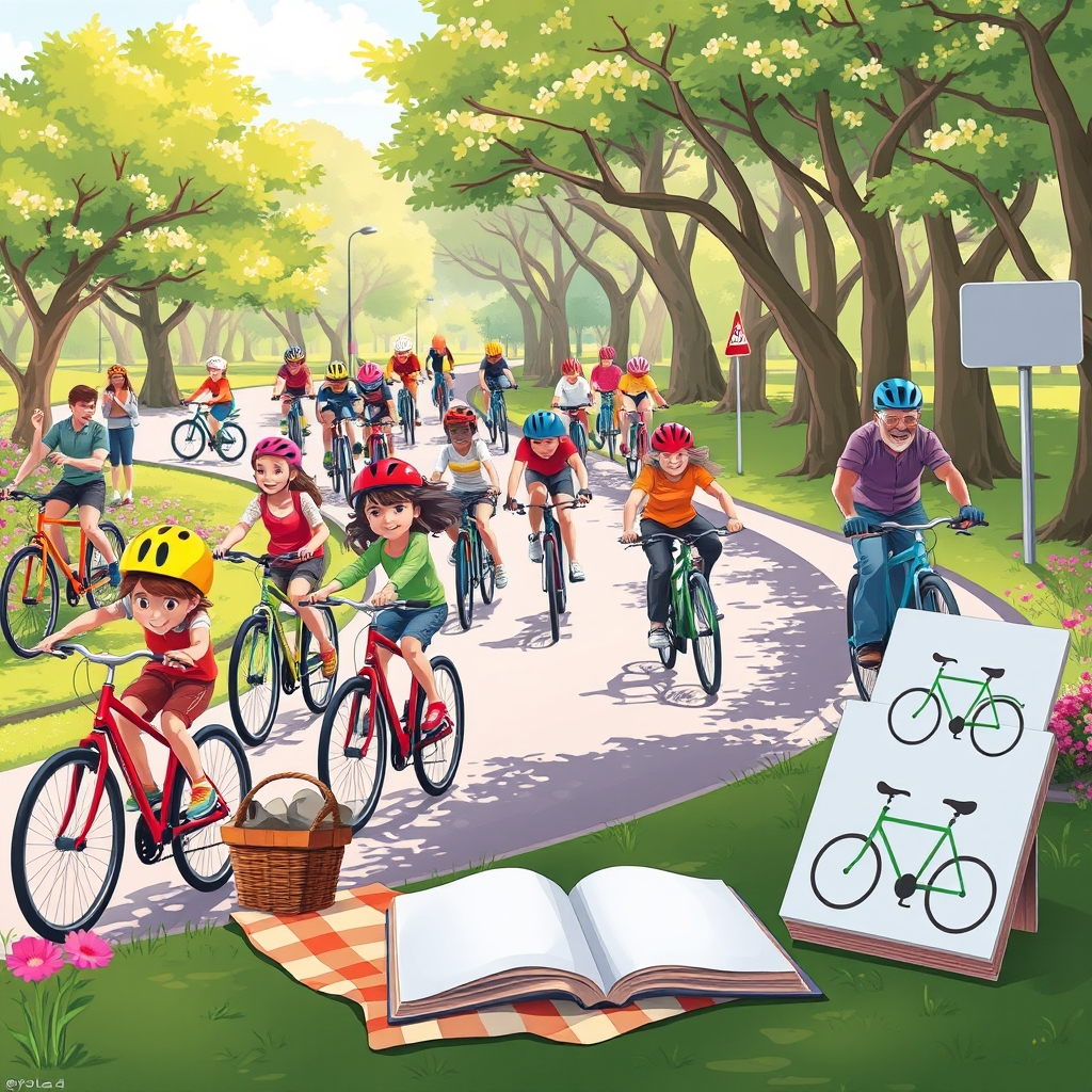 साइकिलिंग का उत्सव