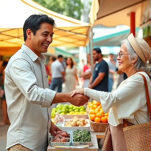El apretón en el mercado dominical