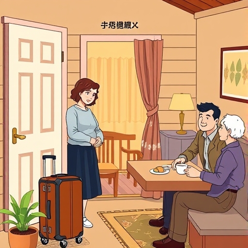 La maleta que desapareció en la pensión de montaña