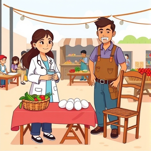 El trueque redescubierto en el mercado local