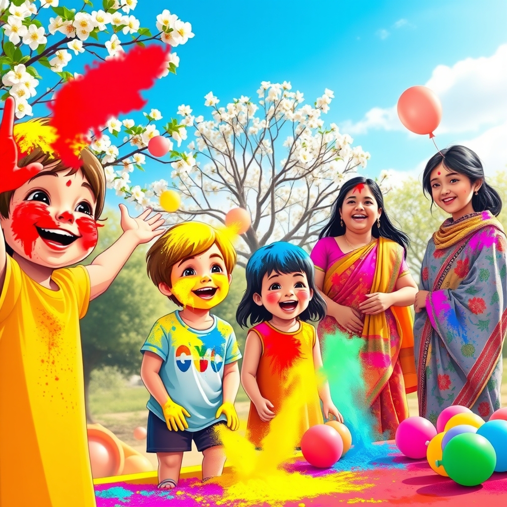 रंगों का त्योहार