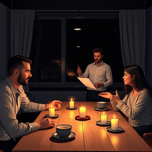 La tormenta en la sala de reuniones