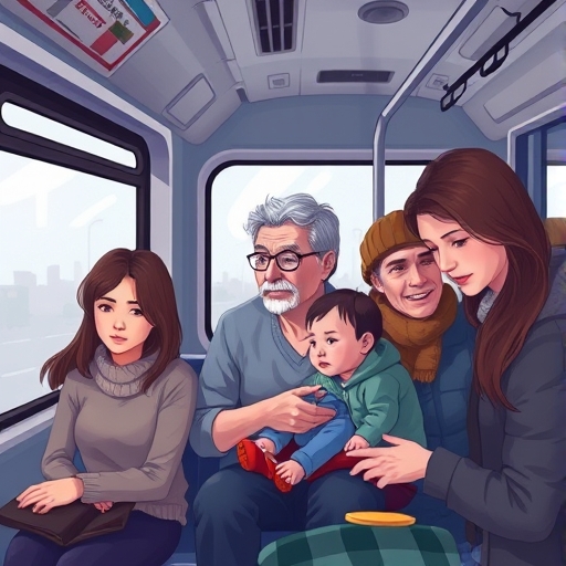 Frozen Morning Commute