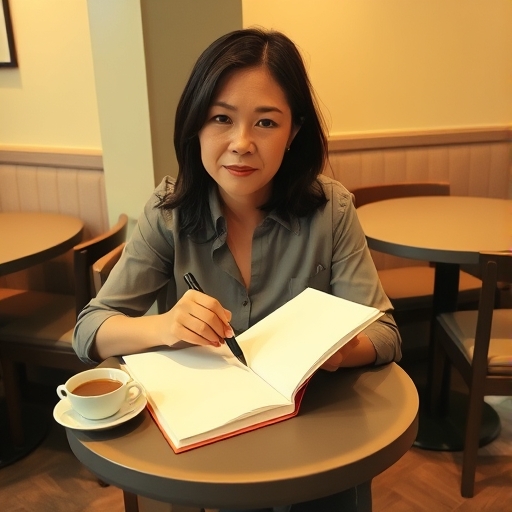 Ink and Identity in a Quiet Cafe