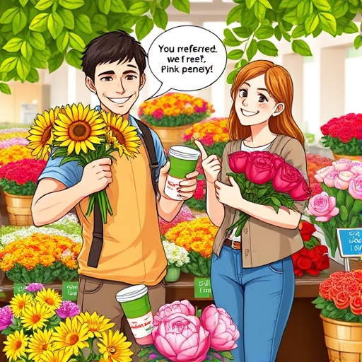 Lost in Translation at the Flower Market