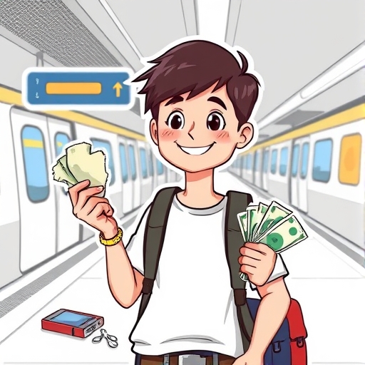 De billetes rotos a un plan brillante en el metro