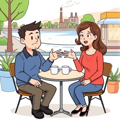 El mensaje pendiente en el café del barrio