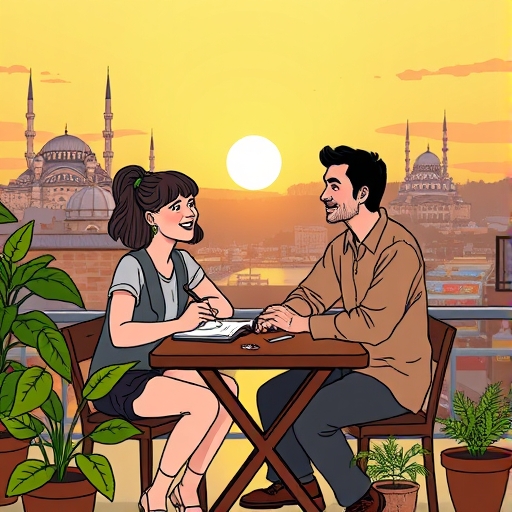 Echoes from the Rooftop Café