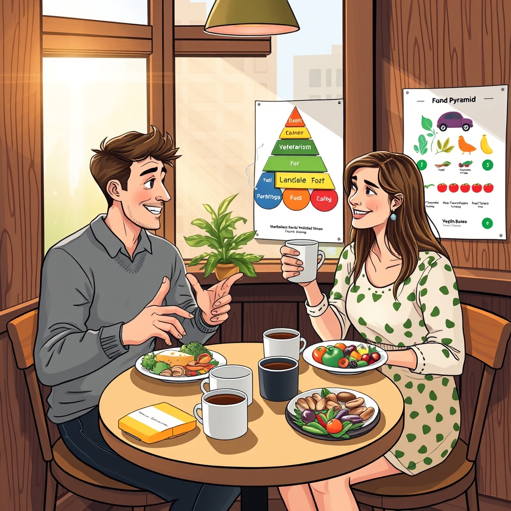 תזונה צמחונית מול תזונה טבעונית