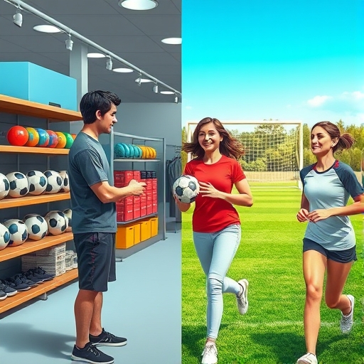 La apuesta en la boutique deportiva