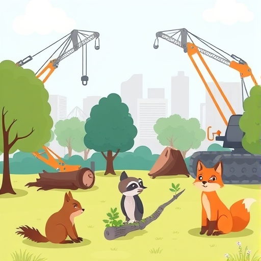 Whispers Beneath the City Trees