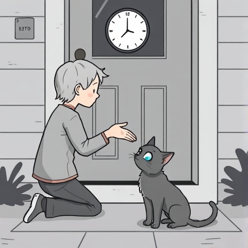 Whiskers and the Late-Night Visitor