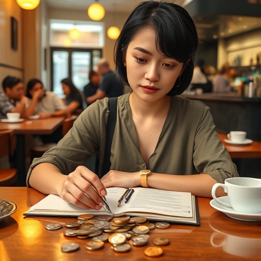 Counting Coins in a Crowded Café