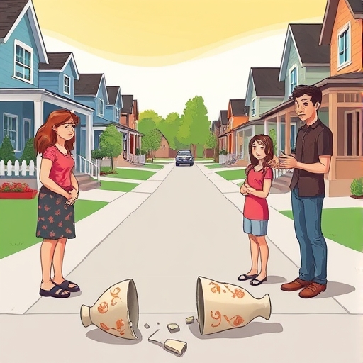 The Broken Vase on Maple Street