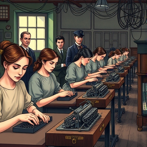 Midnight Dispatches from the London Telegraph Office