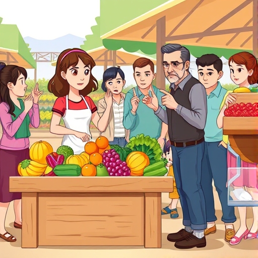 Susurros en el mercado de barrio