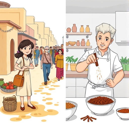 The Silk Road Spice Market: Then and Now