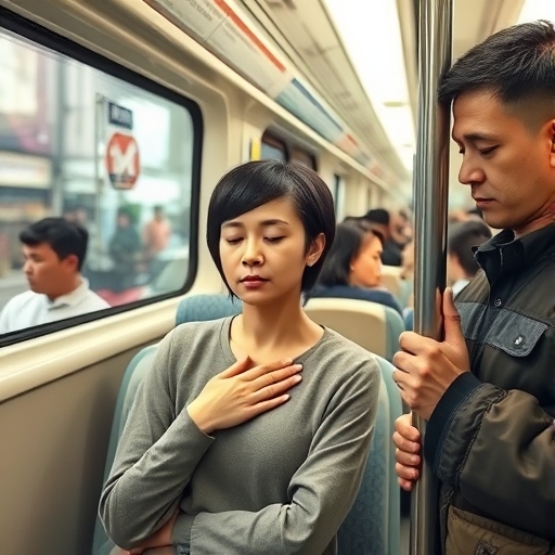 Echoes of Self in the Subway Rush