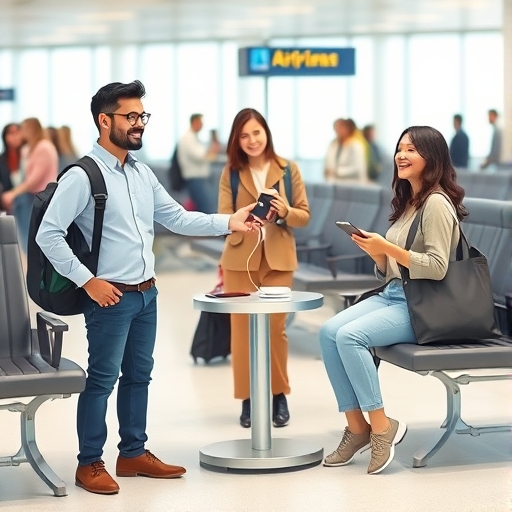 The Busy Airport Charging Chase