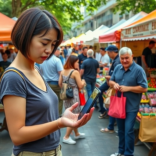 Strangers and Screens at the Market