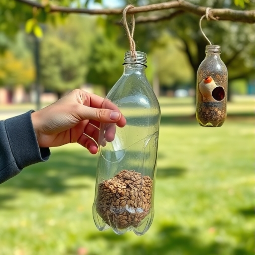 Building a Bird Feeder from Recycled Materials