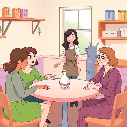 The Vanishing Vase at Violet's Tea Room