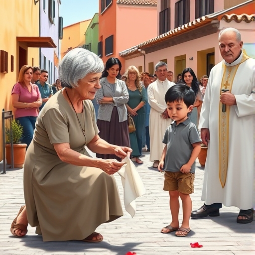 El pañuelo que cambió la procesión