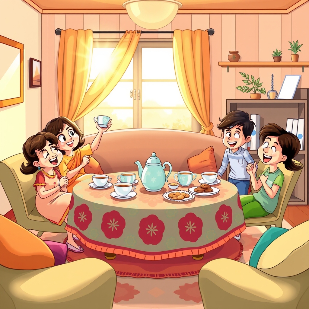 चाय पार्टी का रहस्य