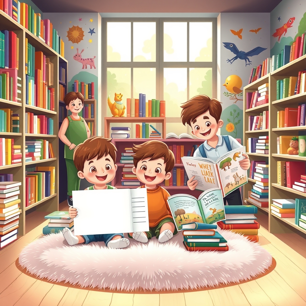 बच्चों की किताबों की दुकान
