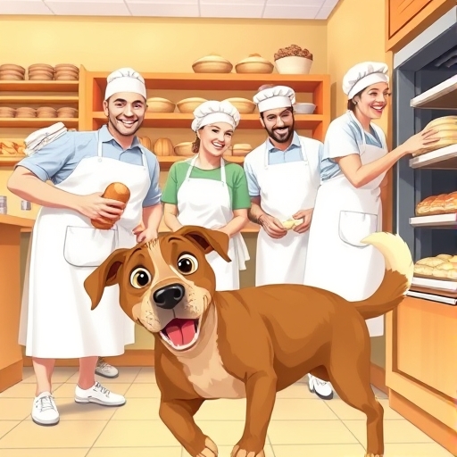 Buddy the Dog’s Busy Bakery