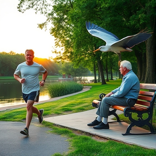 Morning Silence at Riverside Park