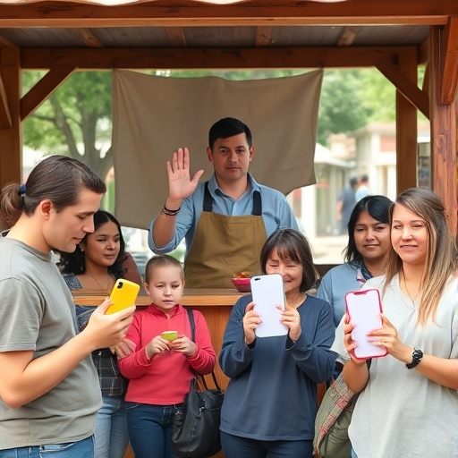Screens at the Small Town Market
