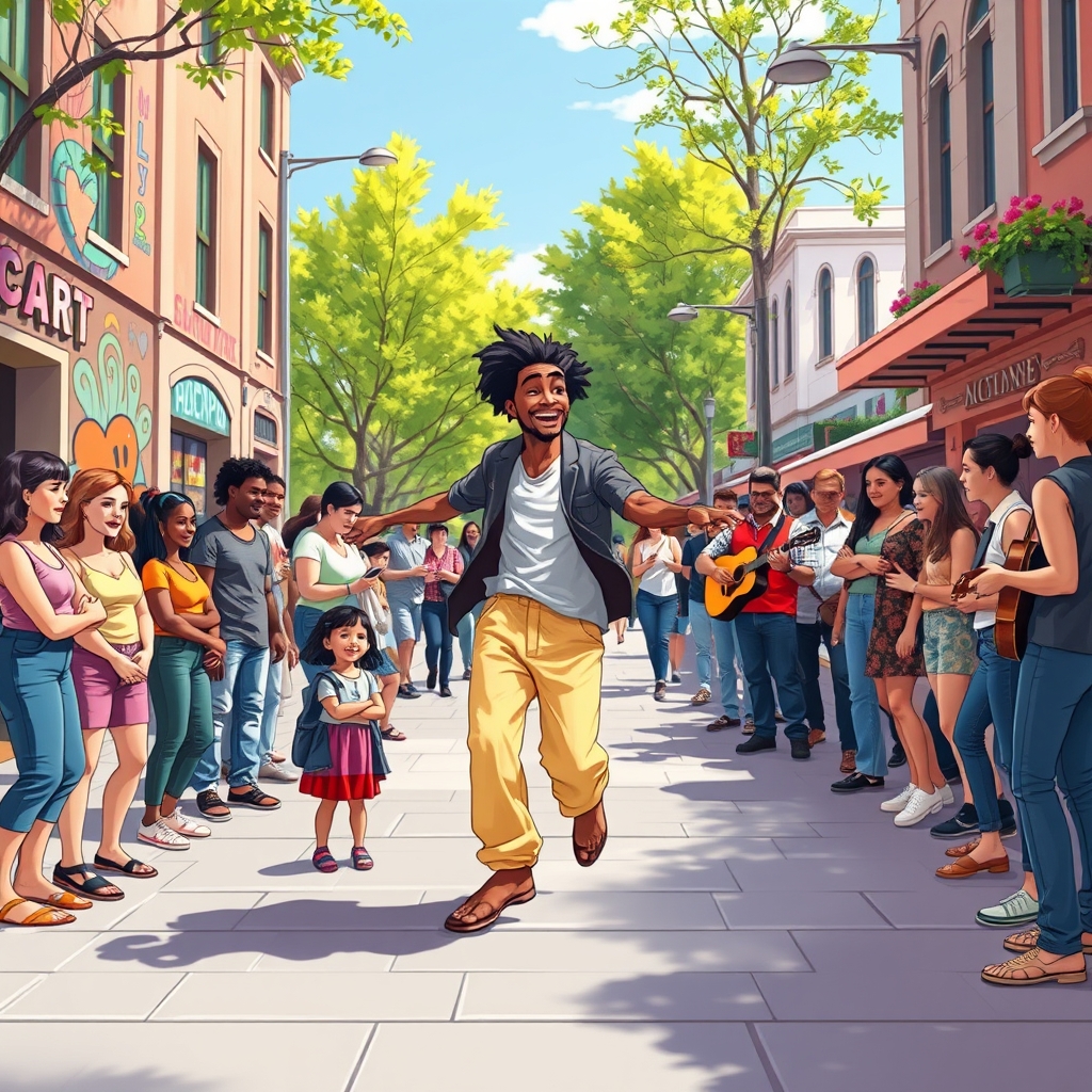 יום בחייו של רקדן רח street