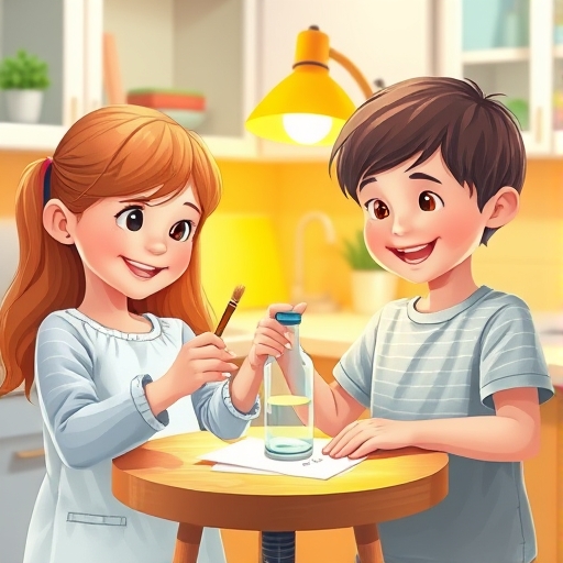 The Siblings’ Invisible Ink Challenge